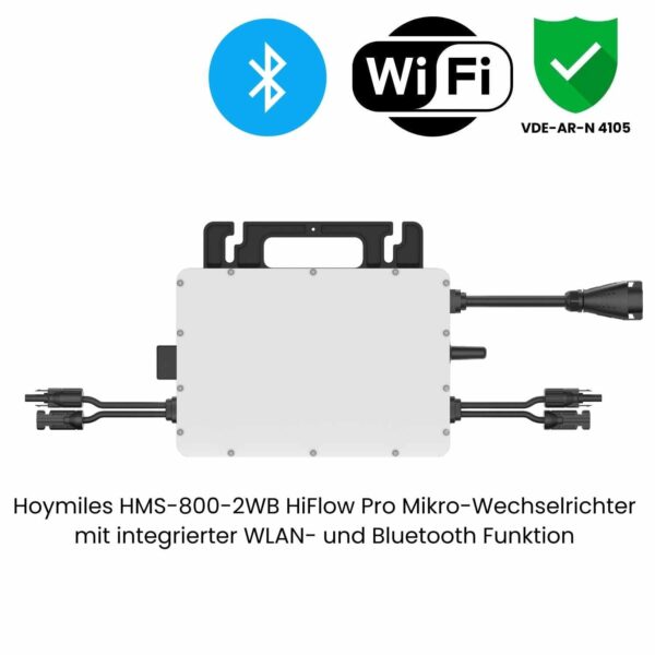 Balkonkraftwerke24 Duo Gitterbalkon Komplettpaket (960Wp+) Bifazial Bild 4